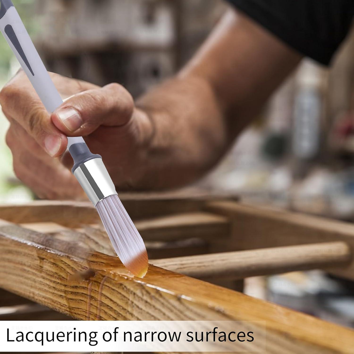 Brochas de Pintura de Bordes Wesquer 4pack 1.14-2.03 cm