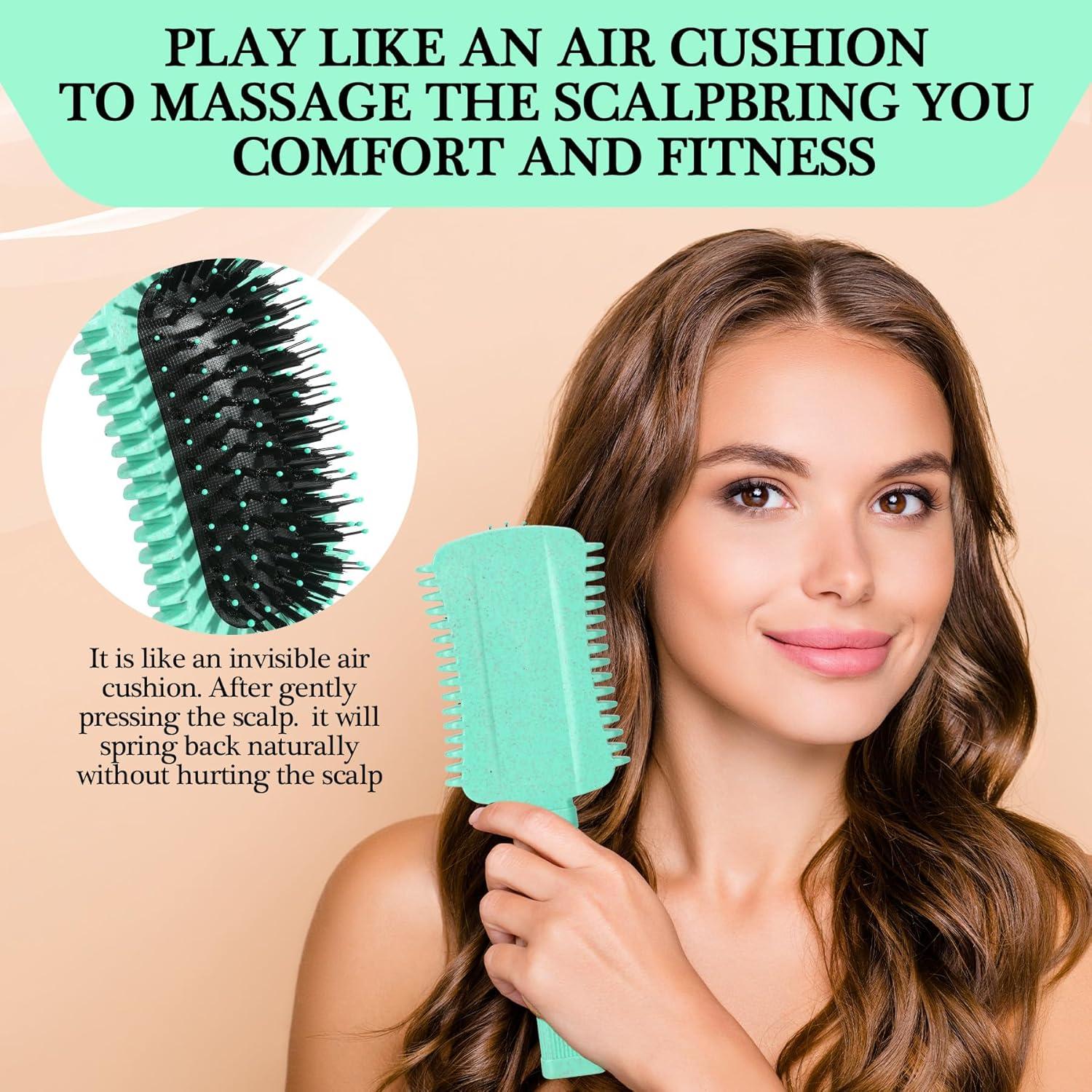 Cepillo Definidor de Rizos GFDCK 23 cm - Antideslizante y Ergonomico