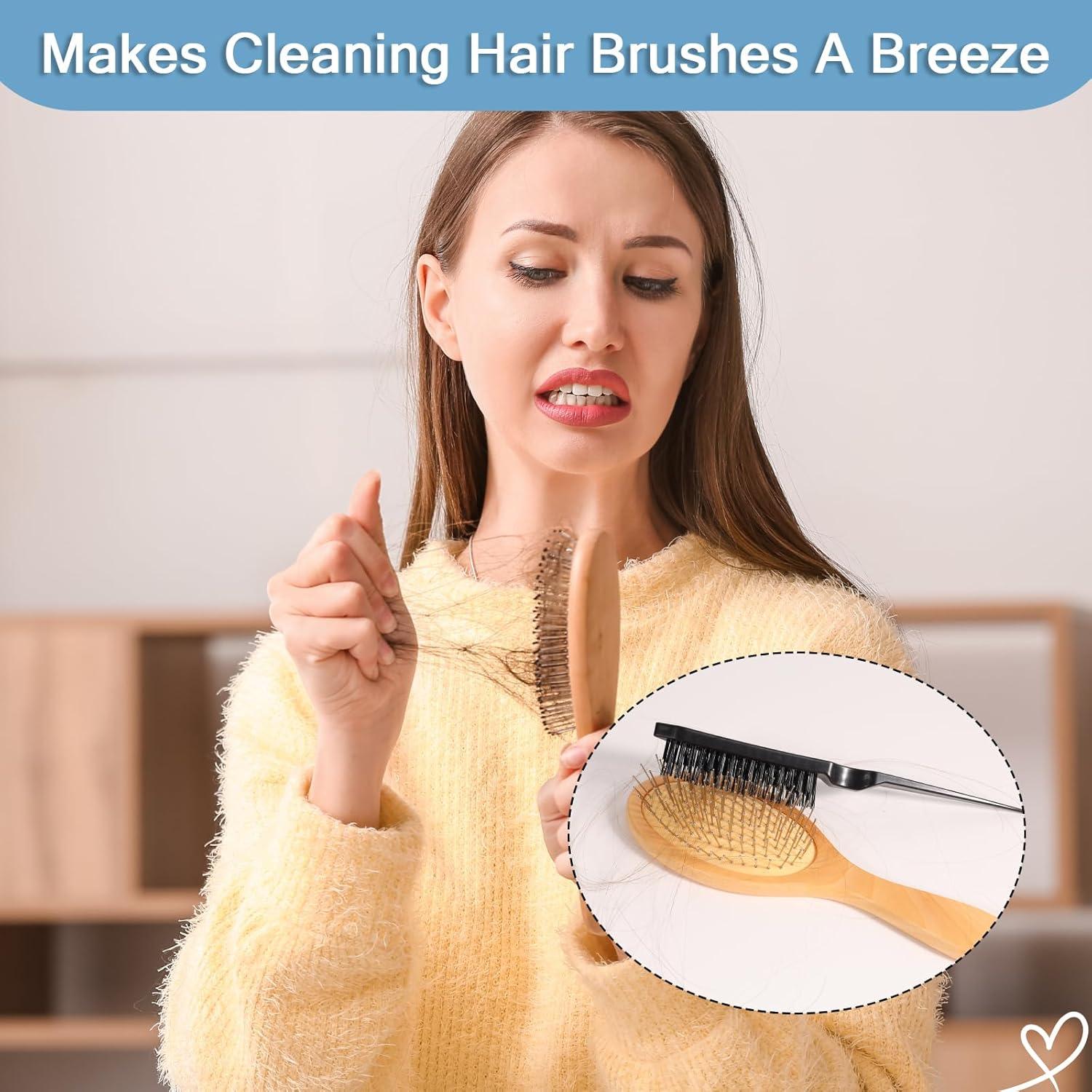 Cepillo para Teasing SIMPOR HF0005 Negro con Cerdas de Nylon