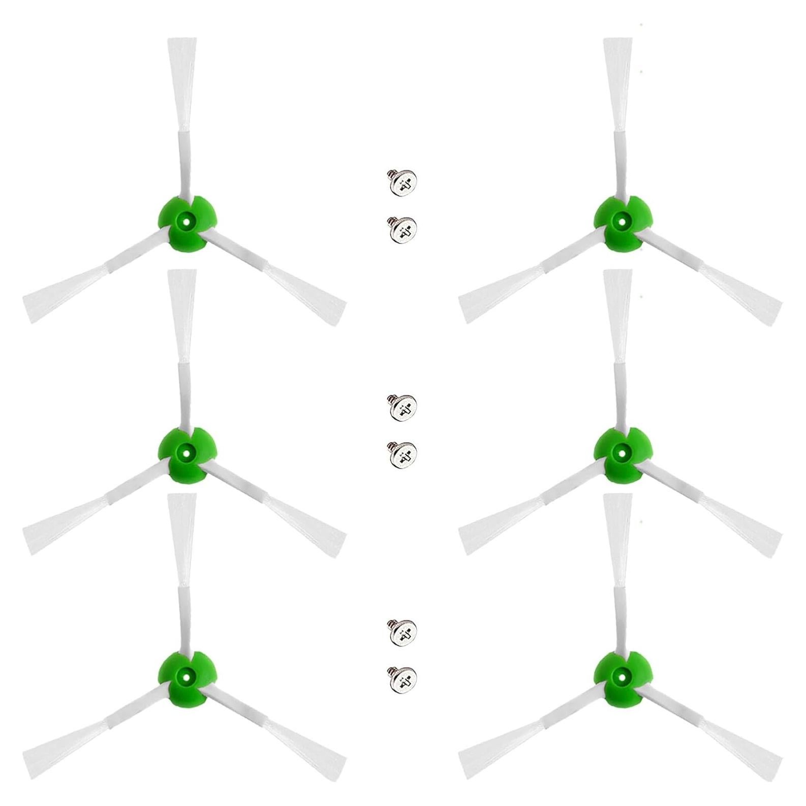 Paquete de 6 cepillos laterales de repuesto iRobot Roomba