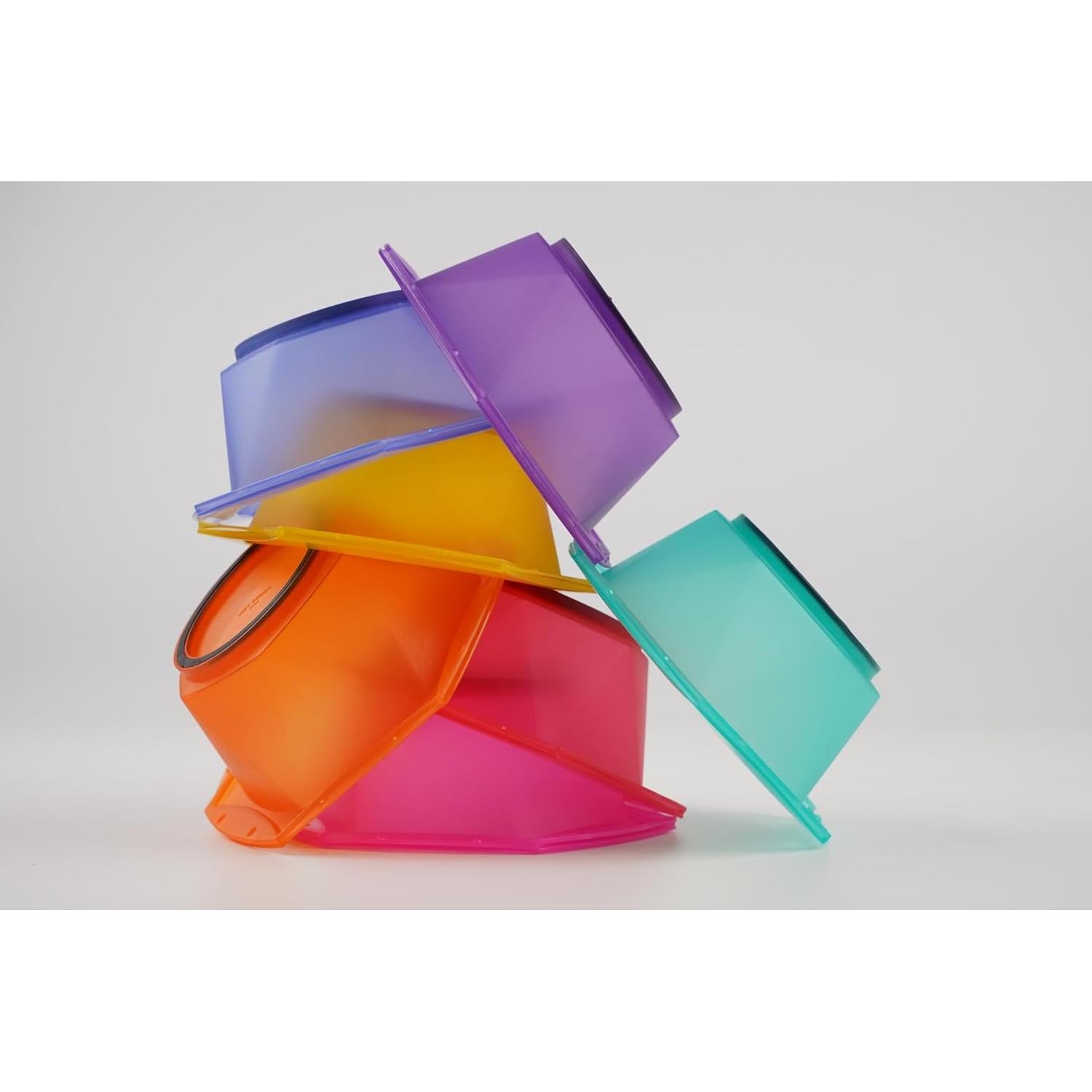 Juego de Brochas y Cuencos de Tinte Rosetouch - 7 Piezas