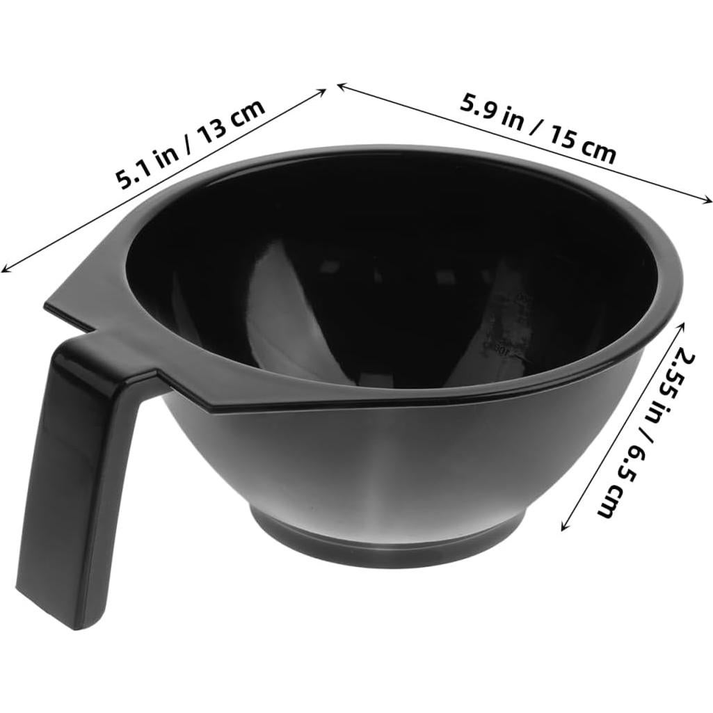 5 Tazones de Mezcla para Tinte de Cabello FOMIYES Negro