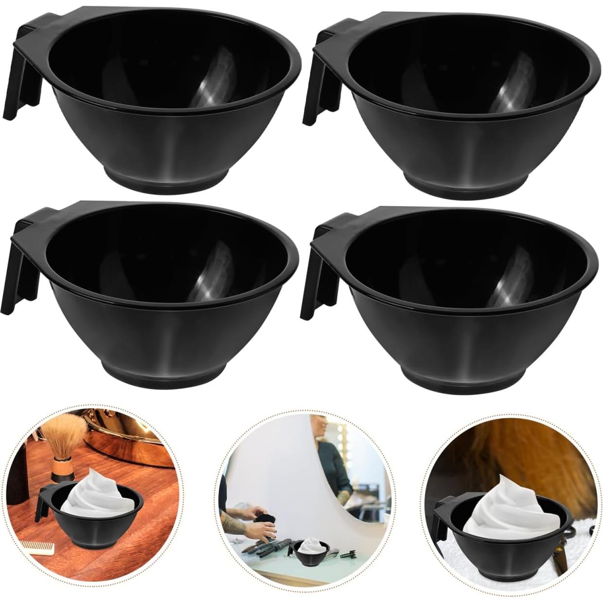 5 Tazones de Mezcla para Tinte de Cabello FOMIYES Negro