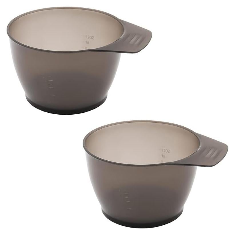 4 Cuencos de Mezcla de Plástico UUYYEO para Tinte de Cabello