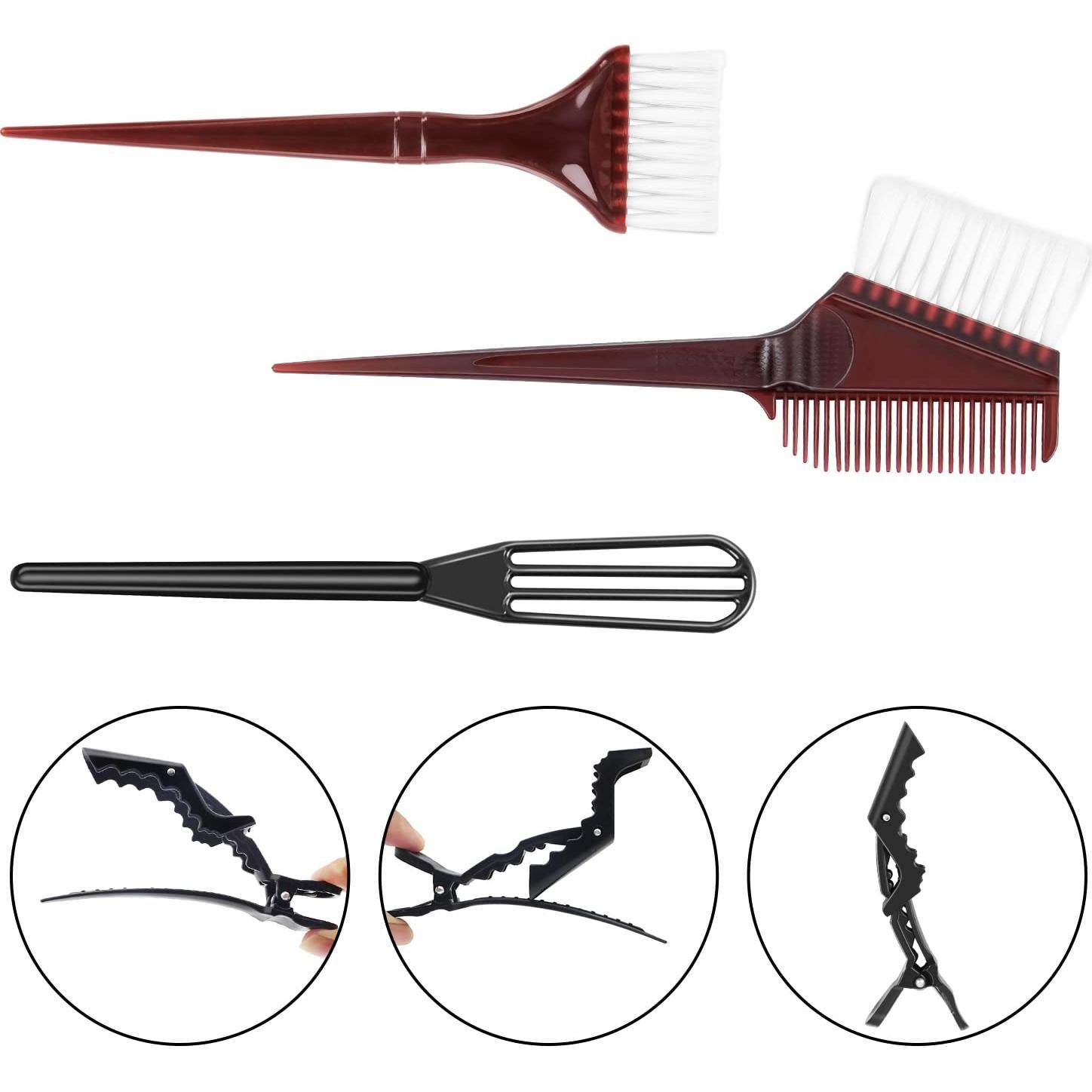 Kit de Tinte para Cabello Ebeau 25 Pcs - Herramientas DIY