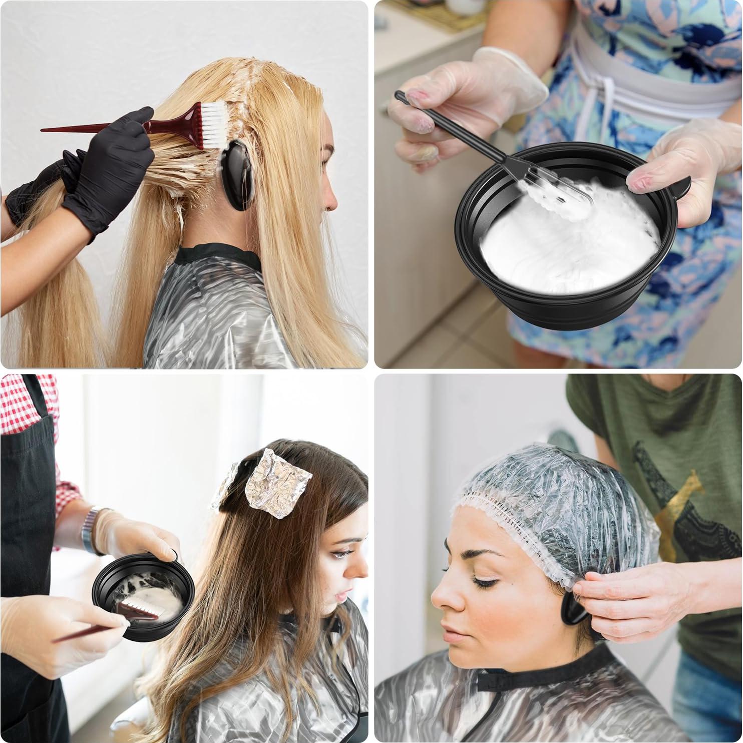 Kit de Tinte para Cabello Ebeau 25 Pcs - Herramientas DIY