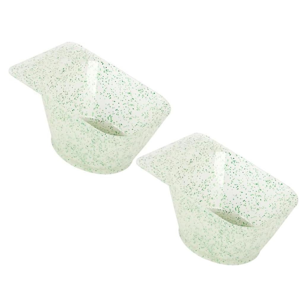 Tazones para Color de Cabello Lasenersm - 2 Piezas Verde