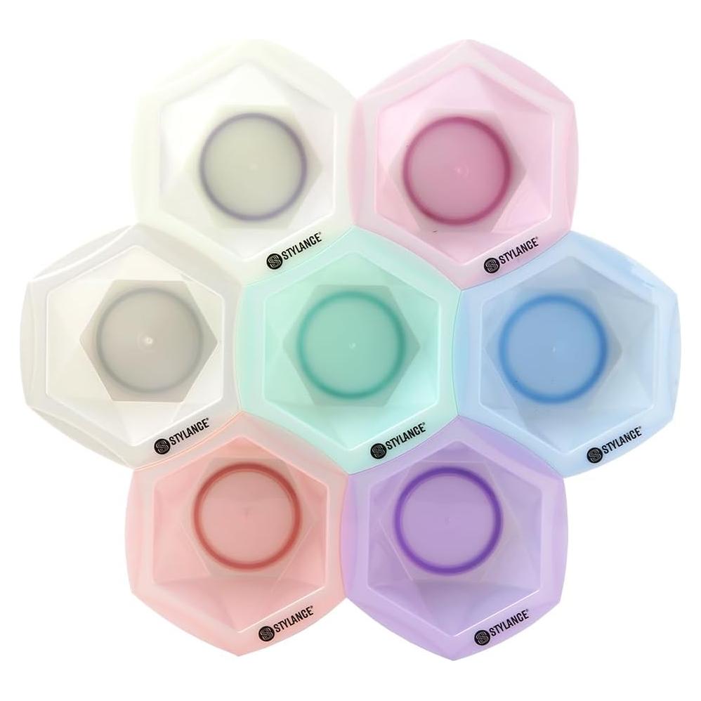 Juego de 7 Cuencos de Mezcla STYLANCE para Color de Cabello