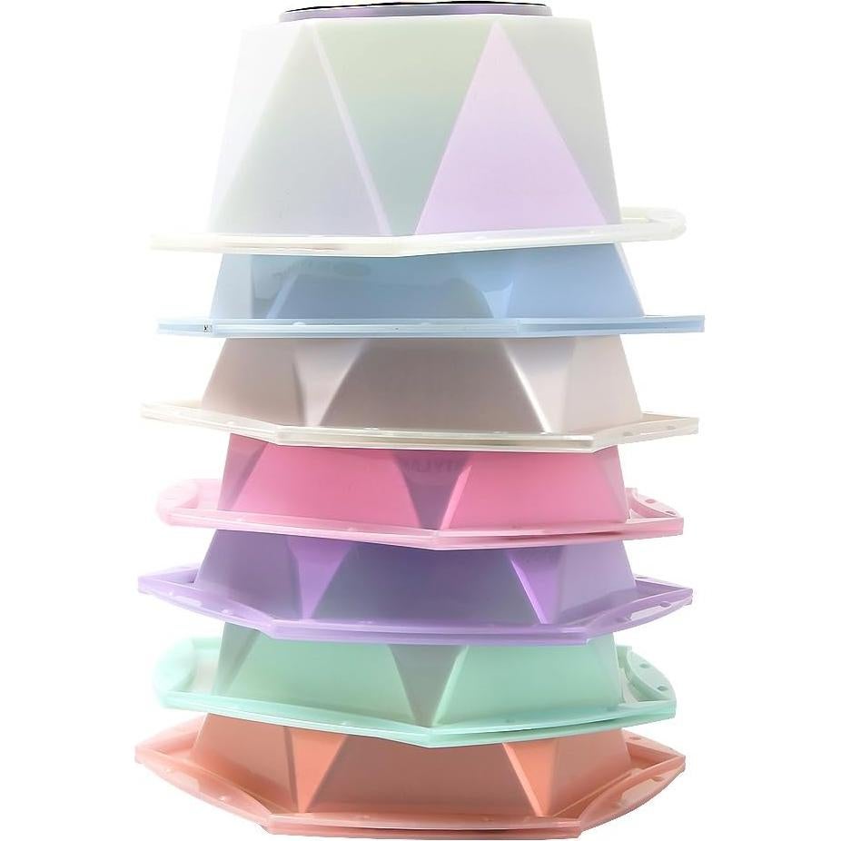 Juego de 7 Cuencos de Mezcla STYLANCE para Color de Cabello