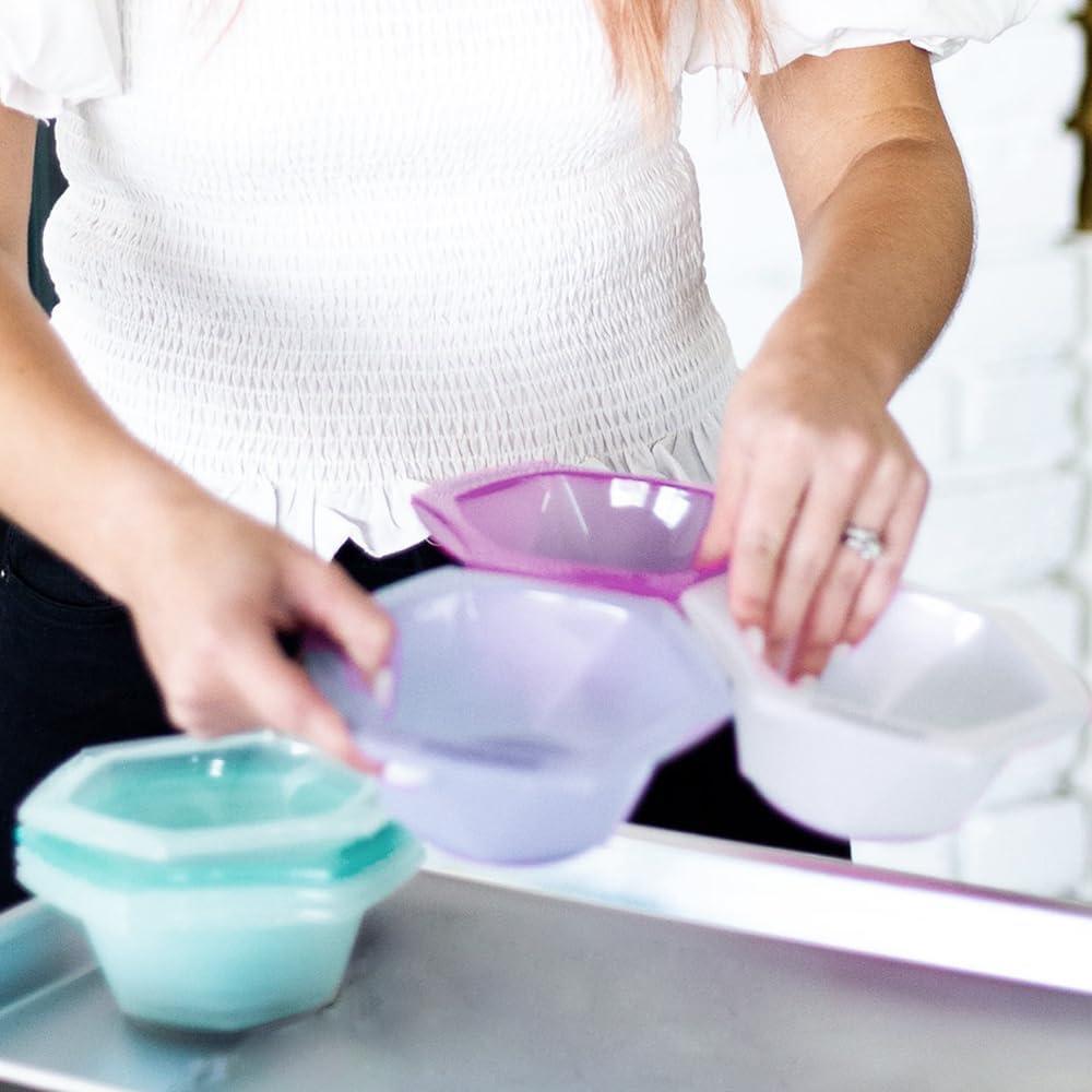 Juego de 7 Cuencos de Mezcla STYLANCE para Color de Cabello