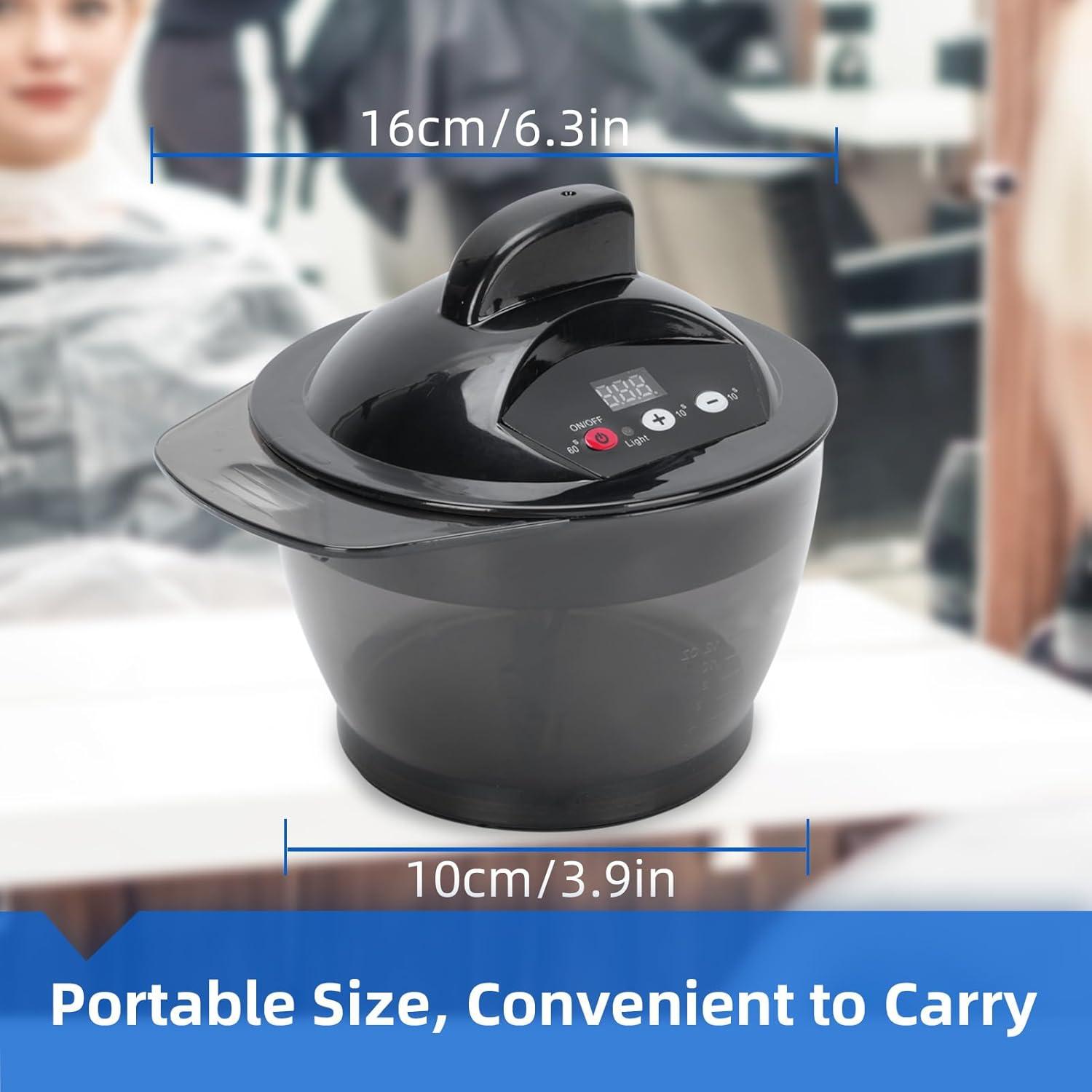 Tazón Eléctrico para Tinte de Cabello ZJchao 320ml