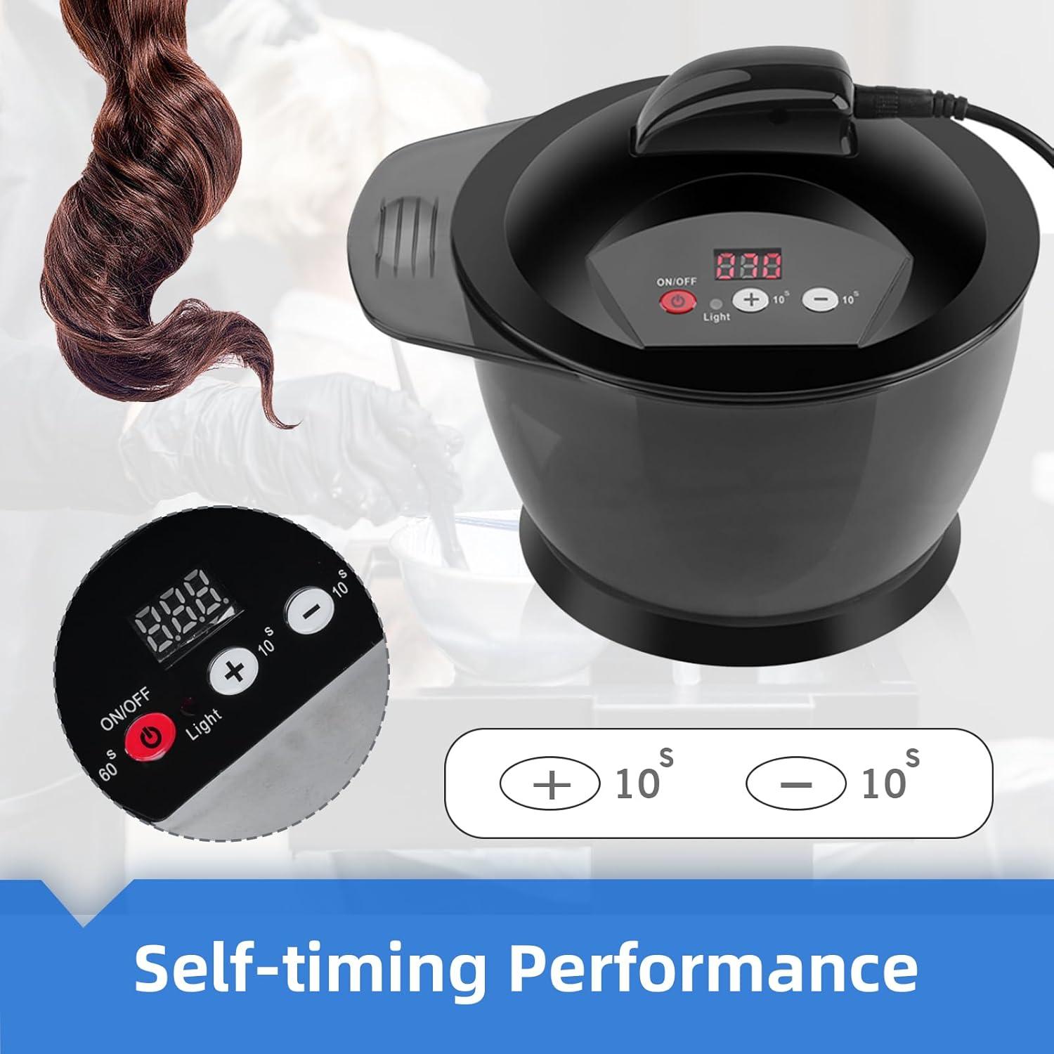 Tazón Eléctrico para Tinte de Cabello ZJchao 320ml