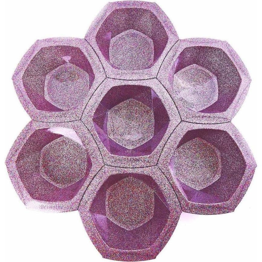 Tazones para Tinte Vellen Hair Glam Multicolor - 7 Piezas