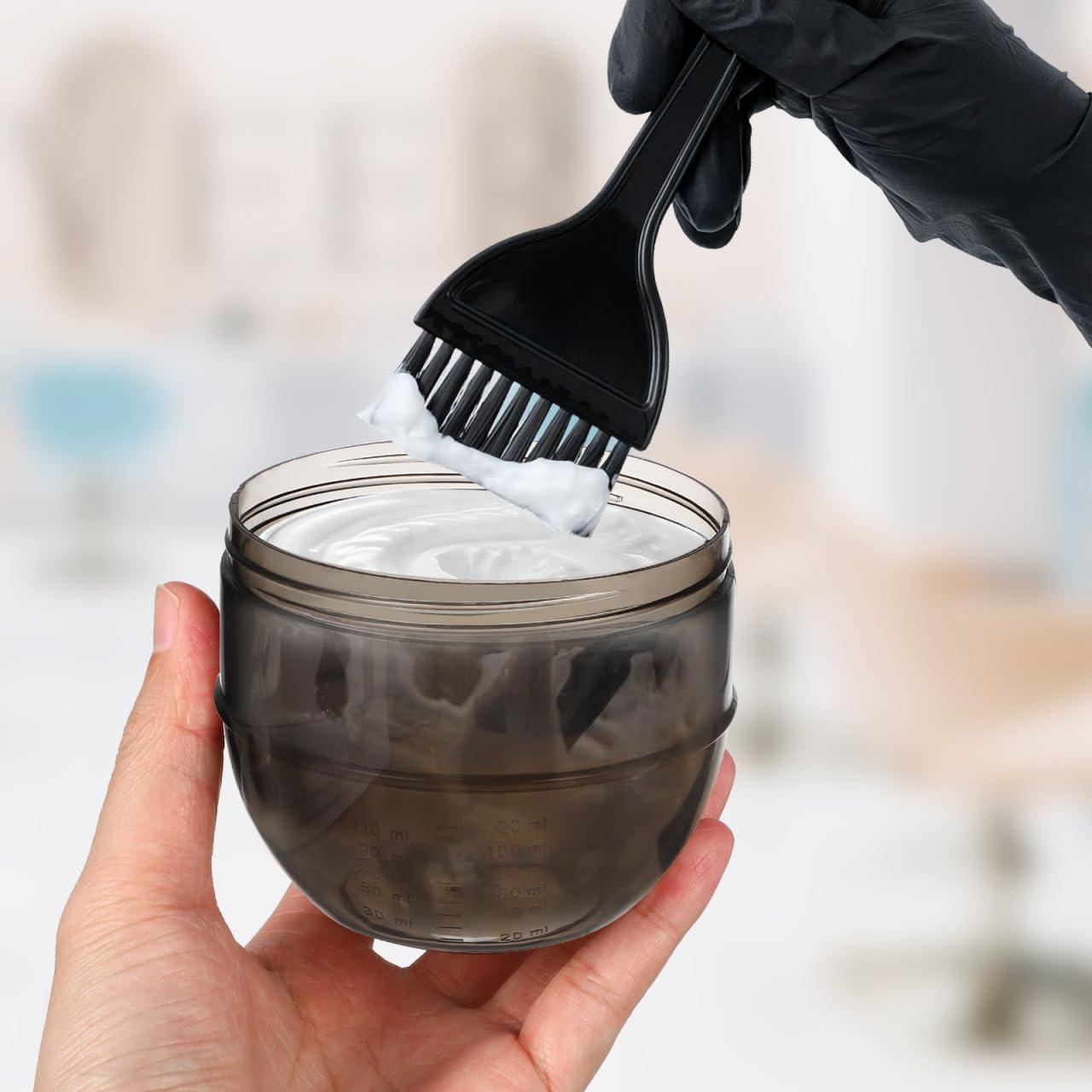 Tazón de Mezcla para Teñir Cabello Mipcase 240ml Gris