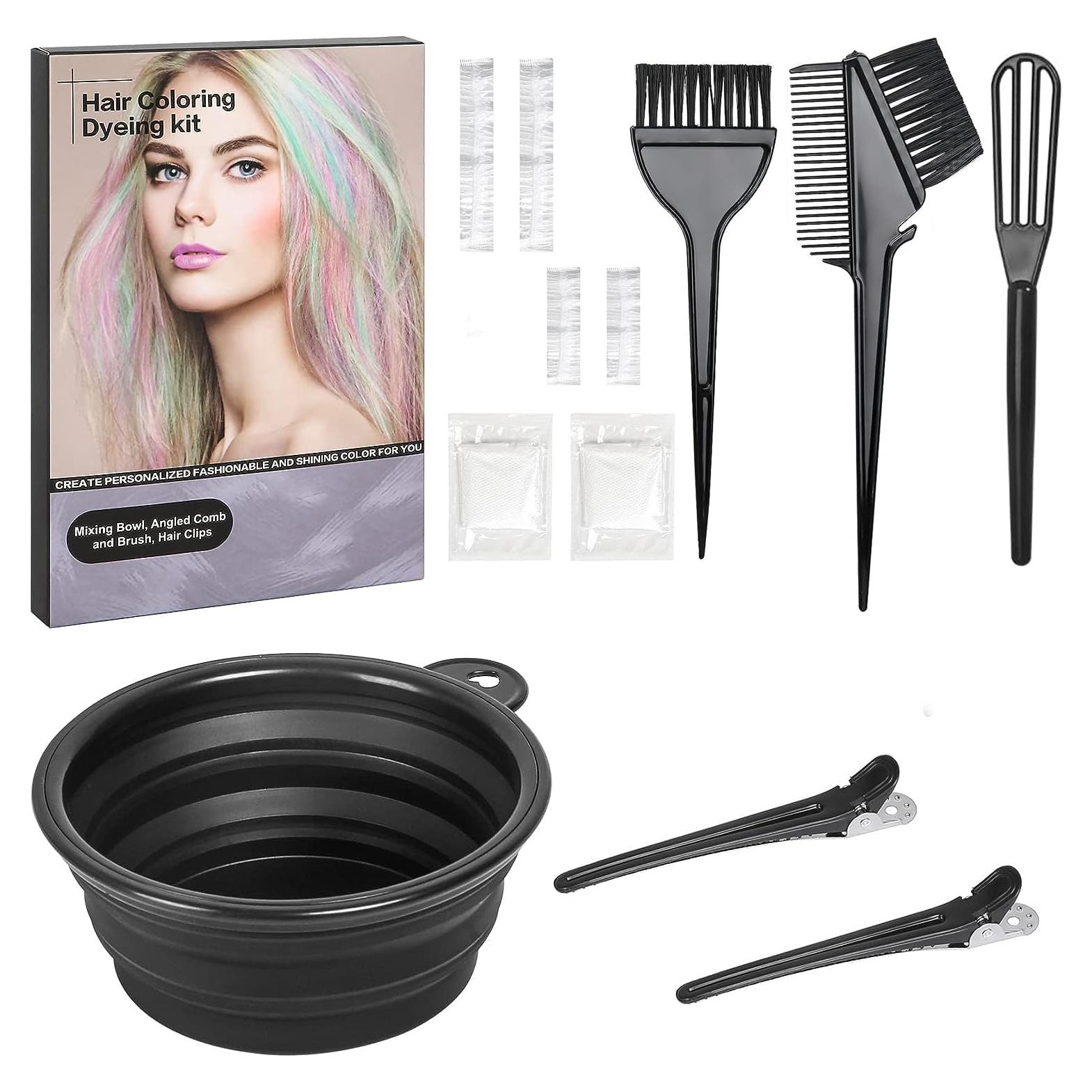 Kit de Coloración de Cabello ROOHUA - 12 Piezas Completo