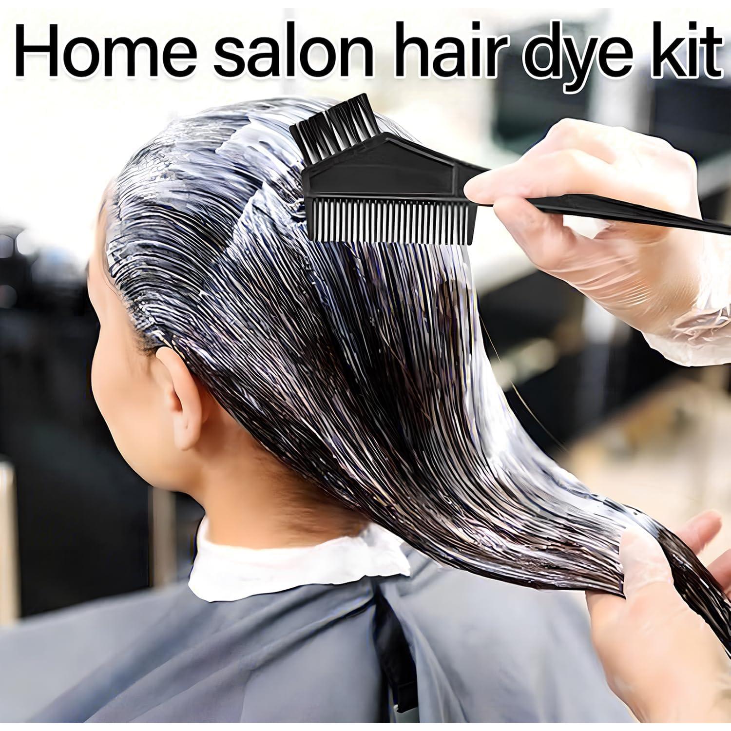 Kit de Tinte para Cabello Qiifaiikooii - 11 Piezas, Material Seguro