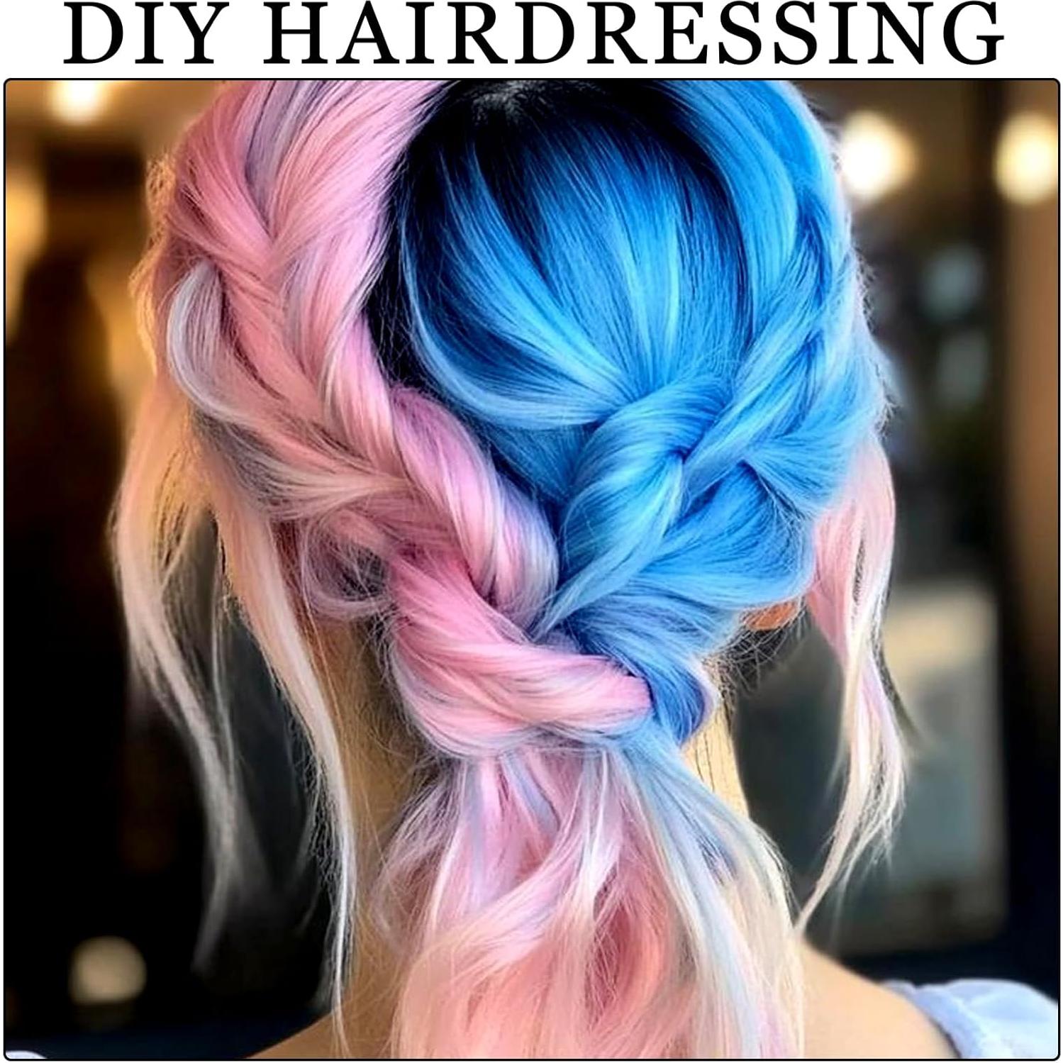 Kit de Coloración de Cabello JunKuJK 20 Piezas Reutilizable