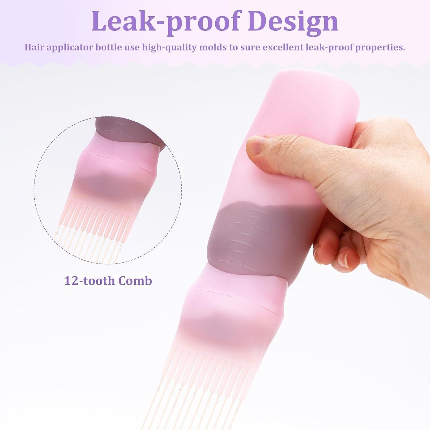 Botella Aplicadora de Peine Raíz Cosywell 180 ml - Paquete de 3