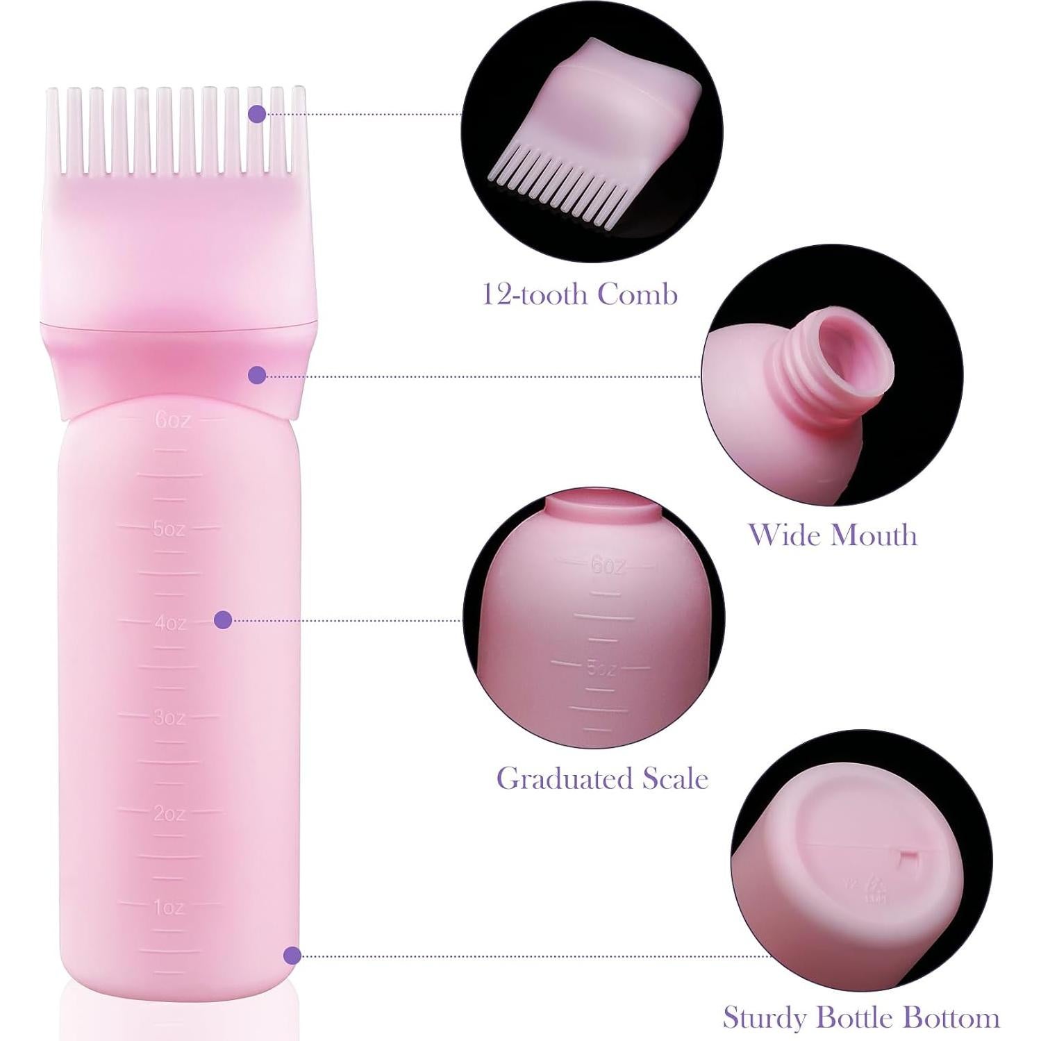 Botella Aplicadora de Peine Raíz Cosywell 180 ml - Paquete de 3