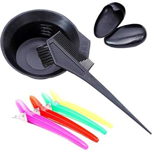 Kit de Tinte para Cabello Pcxino 30 Pcs - Brochas, Tazones y Clips