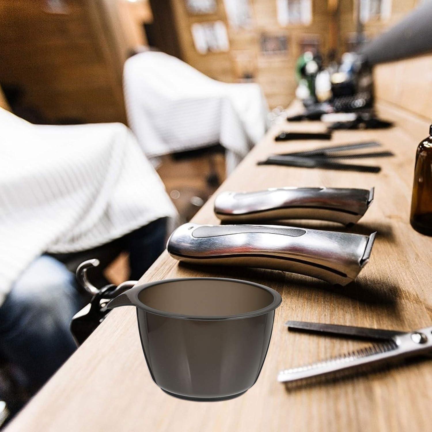 Lurrose 2 Tazones de Plástico para Teñir Cabello 15.5x13cm