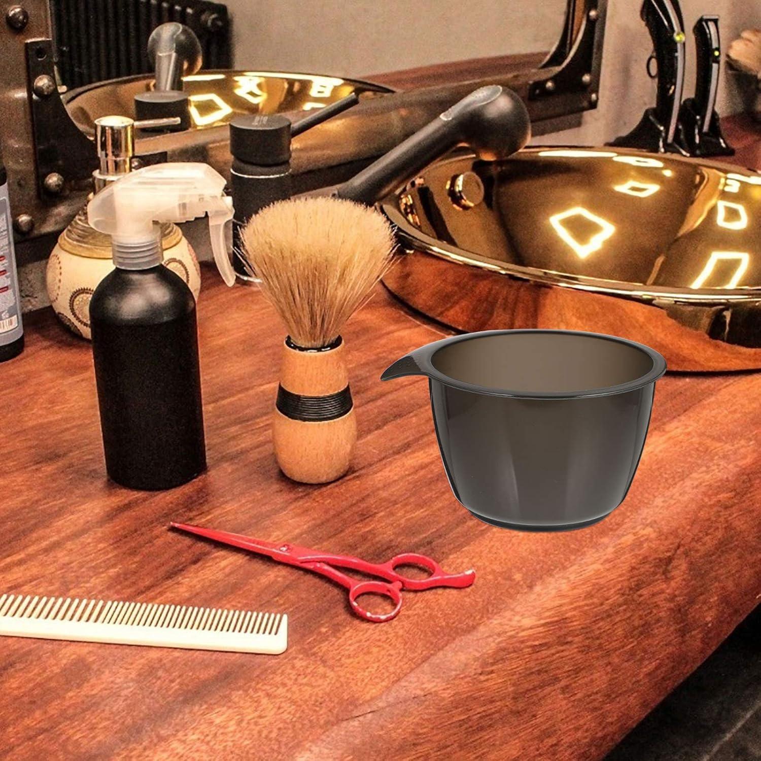 Lurrose 2 Tazones de Plástico para Teñir Cabello 15.5x13cm