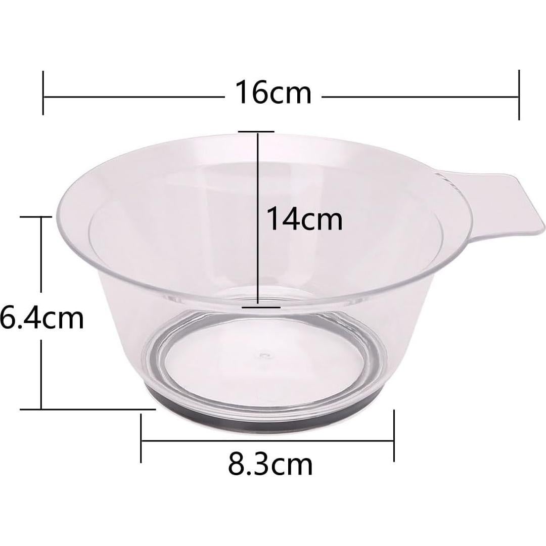 Tazones Mezcladores de Color de Cabello lasenersm - 4 Piezas