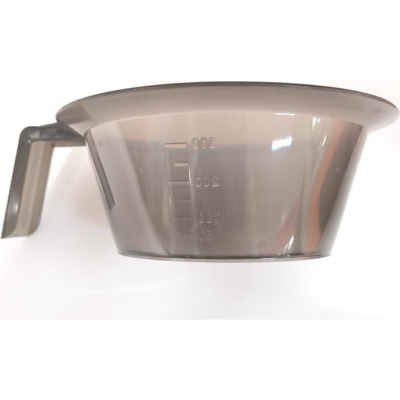 Tazones Mezcladores de Color de Cabello Lasenersm 4 Piezas Gris