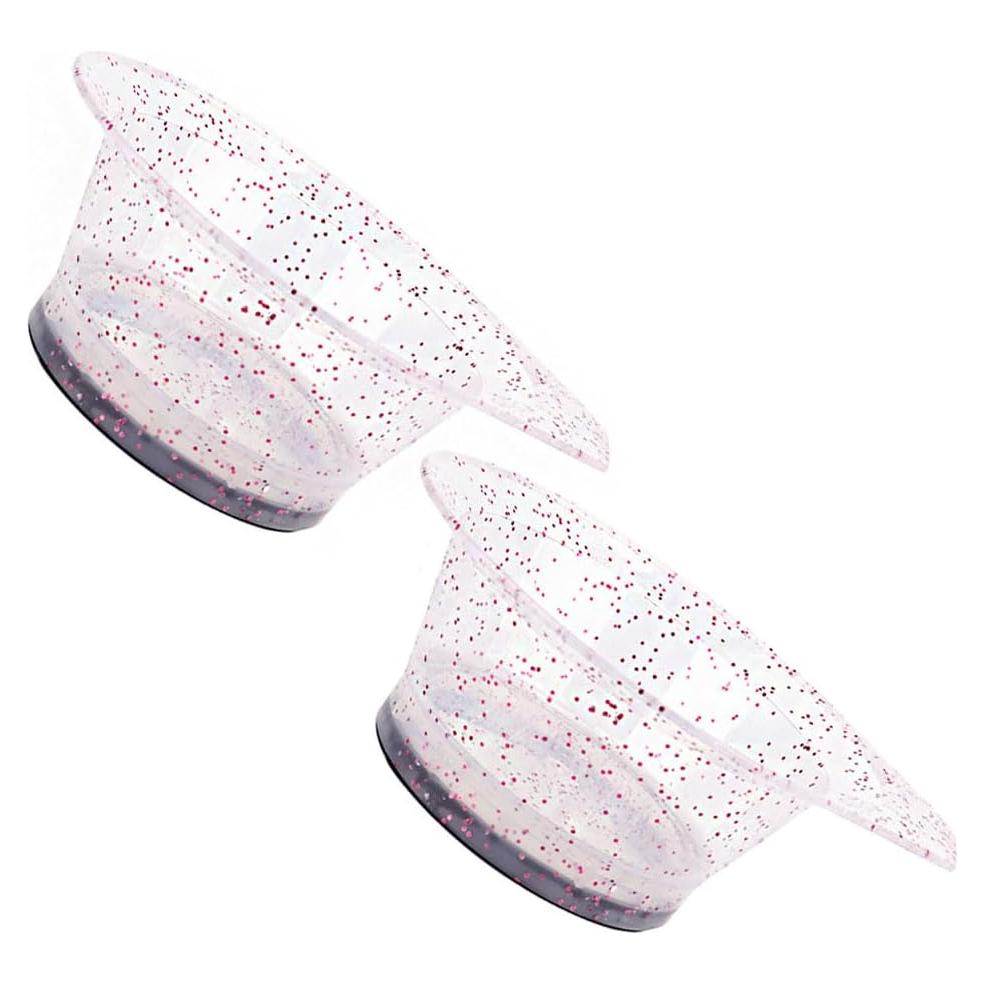 Tazones de Mezcla para Tinte de Cabello Lasenersm 2 Piezas Rojo