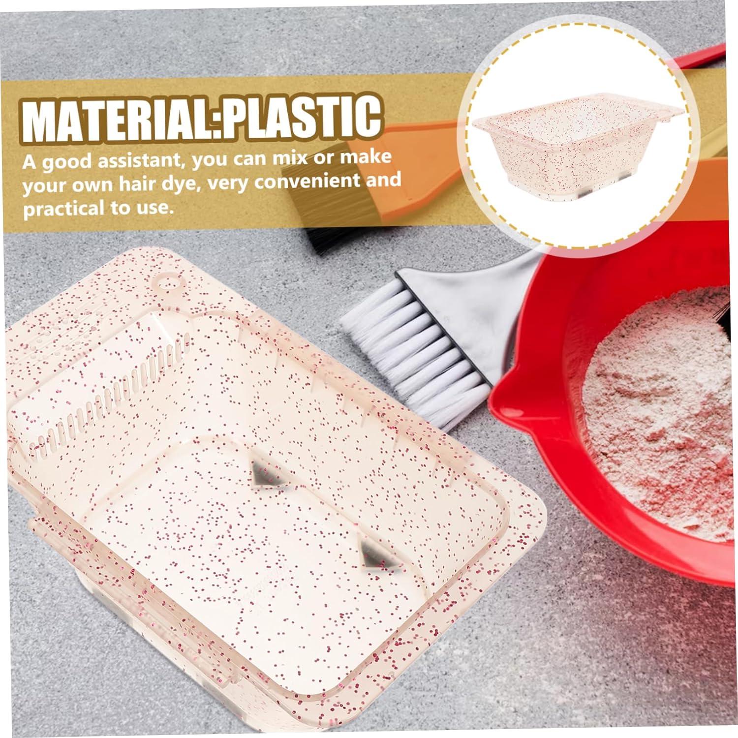 Tazón Mezclador de Tinte para Cabello FOMIYES 20x12cm Rosa