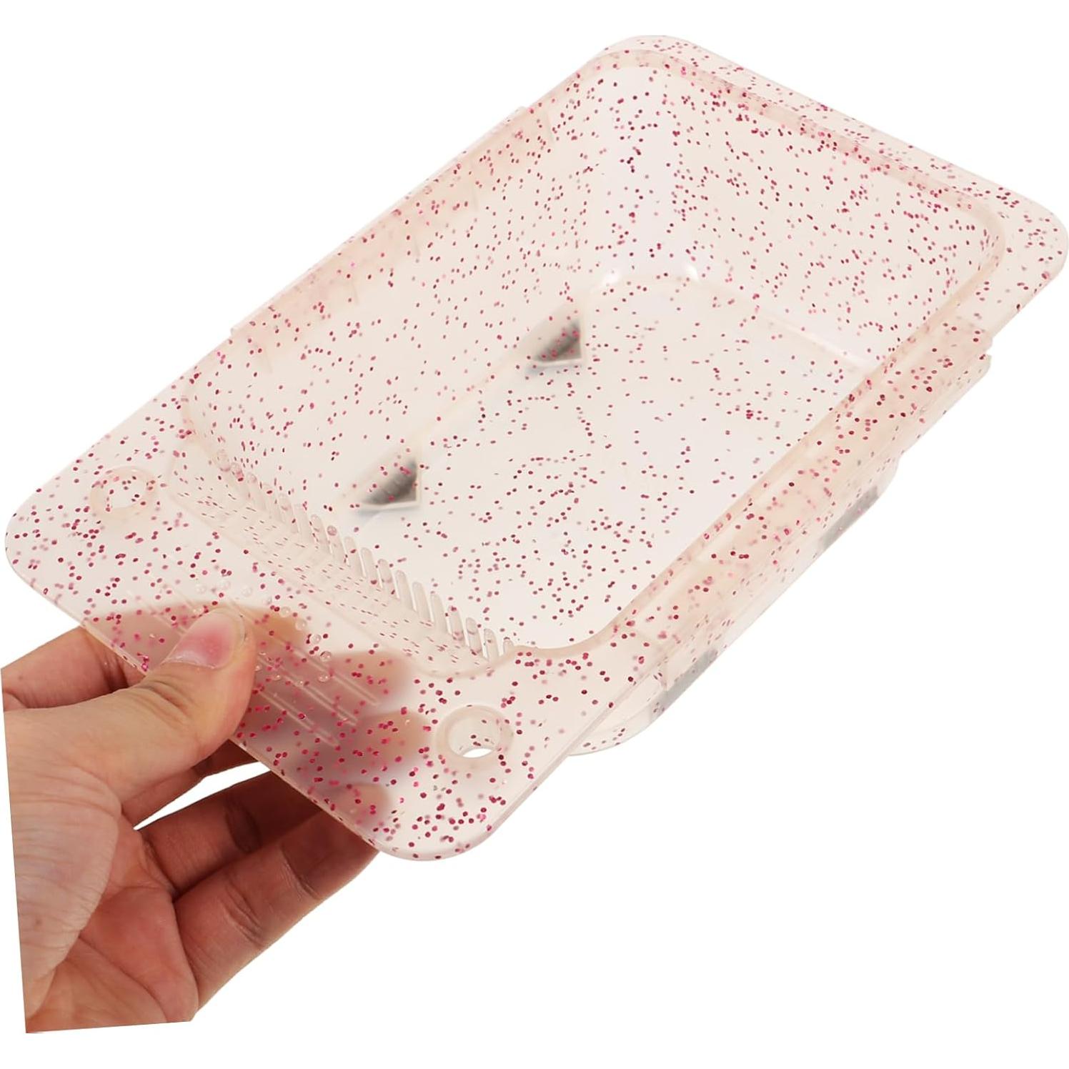 Tazón Mezclador de Tinte para Cabello FOMIYES 20x12cm Rosa