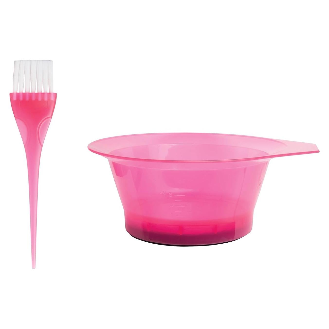 Juego de Cuencos para Tinte de Cabello MayaBeauty - Rosa Translúcido