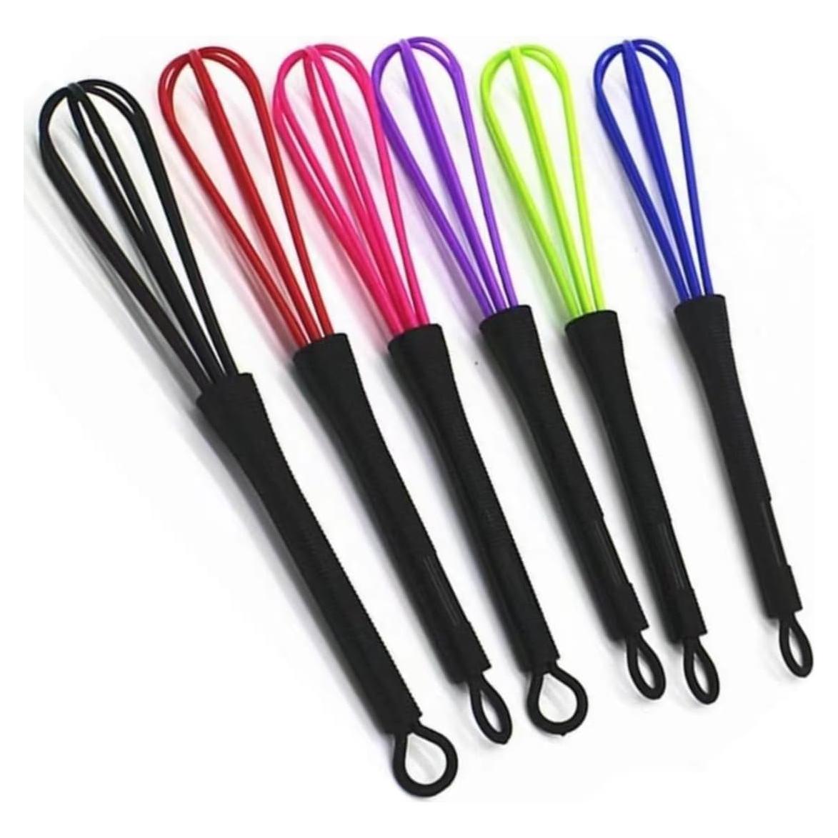 Set de 6 Mini Batidores Multicolores Junfamilee 17.78 cm