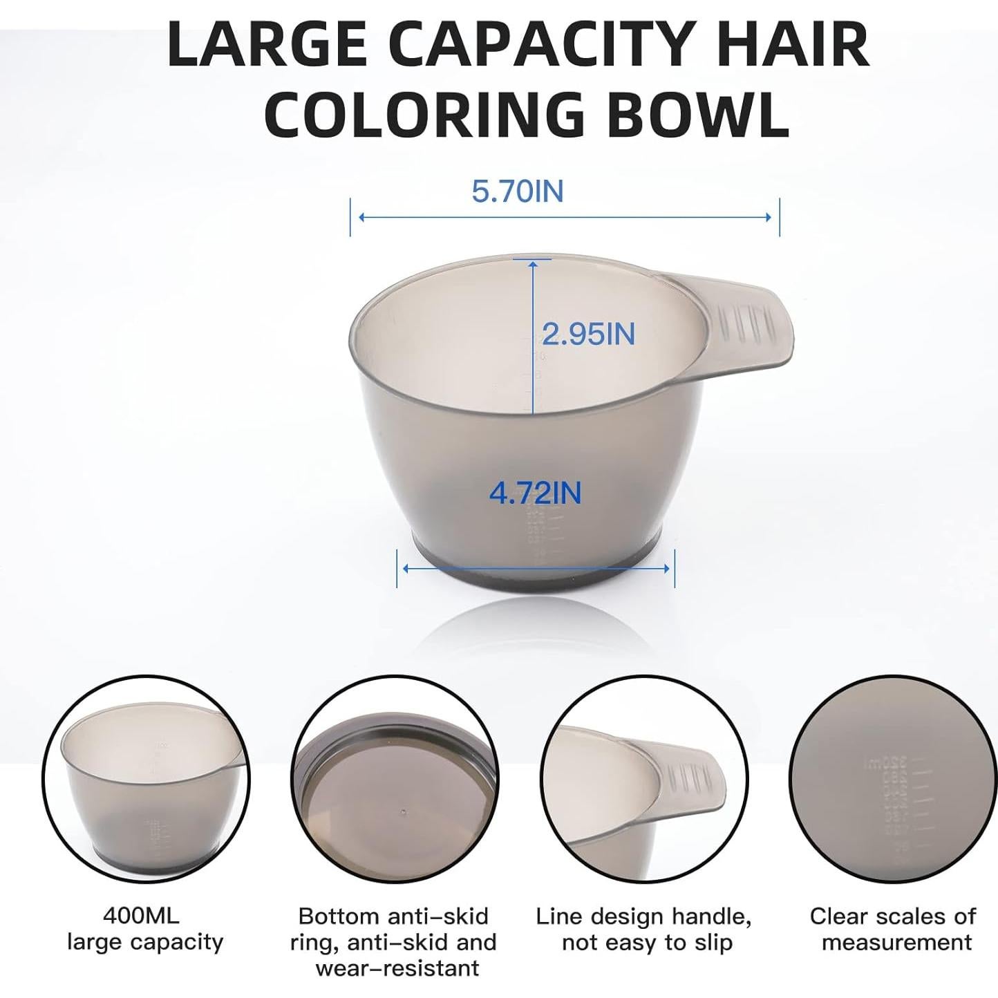 Kit de Coloración de Cabello Sievic 42 Piezas Accesorios