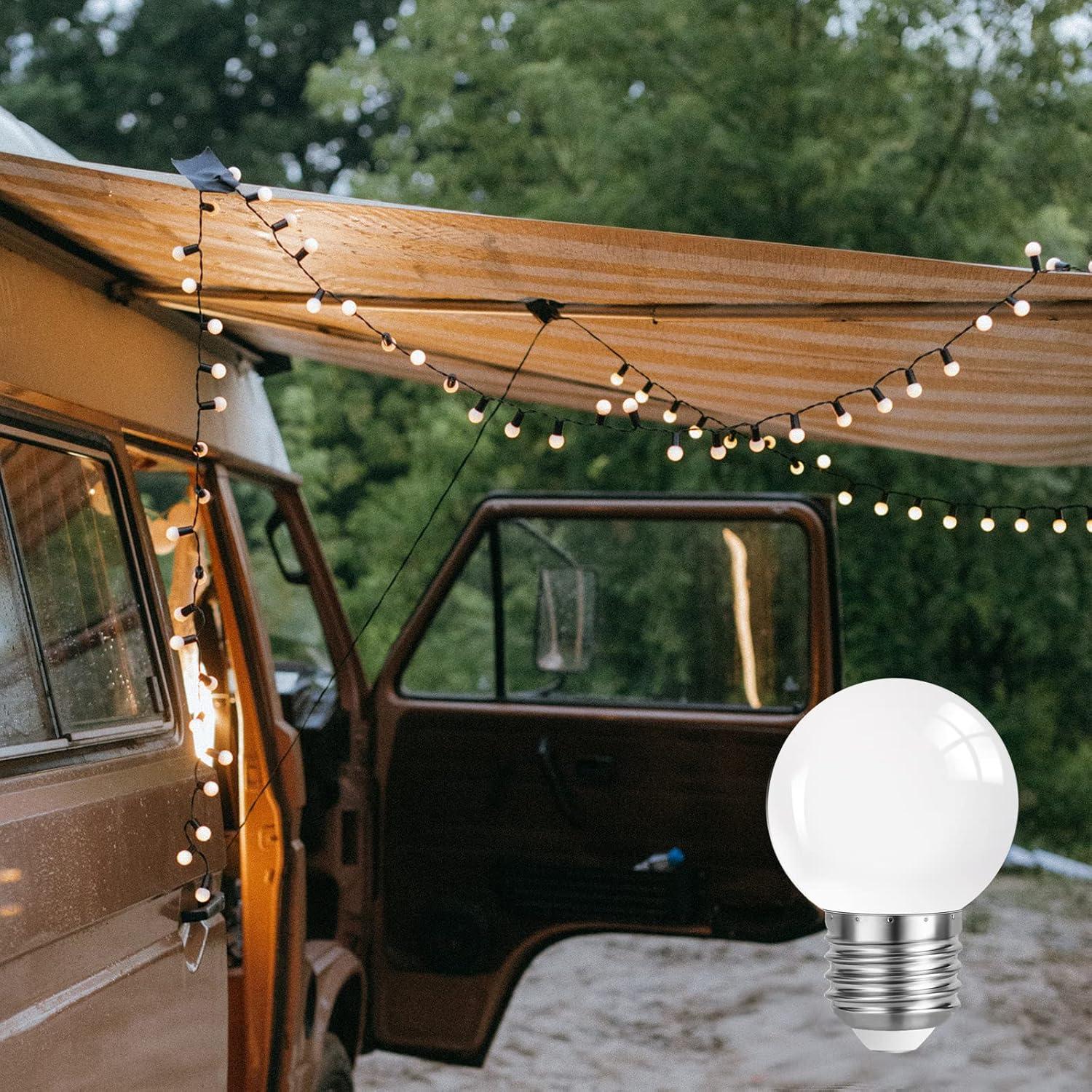 Bombilla LED E27 3W G14 20W Equivalente 3000K Paquete 10