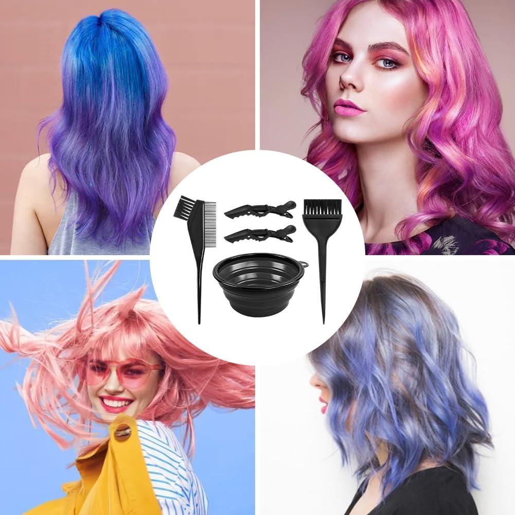 Set de Tinte para Cabello EMVANV 5 Piezas - Negro