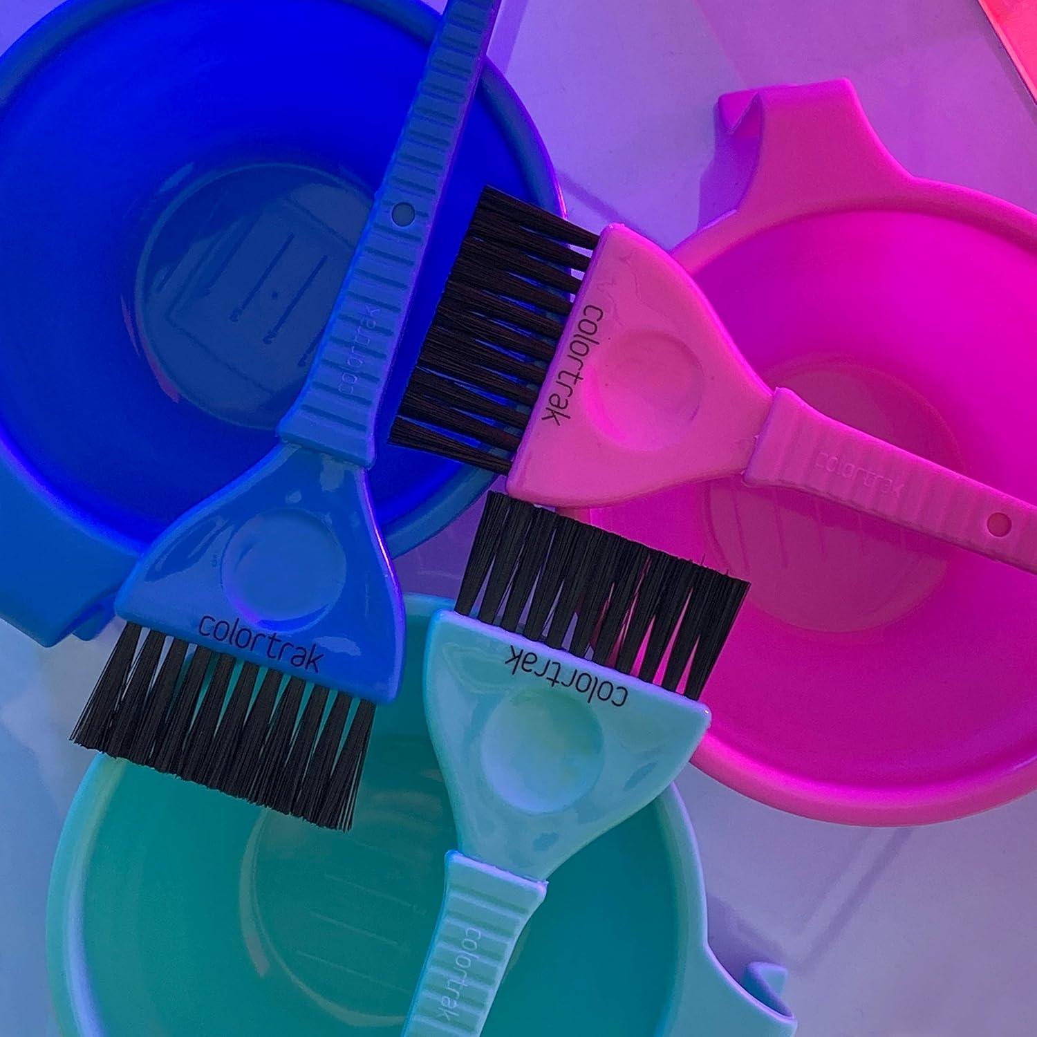 Caddy Colortrak para Tinte de Cabello con 3 Bowls y Pinceles