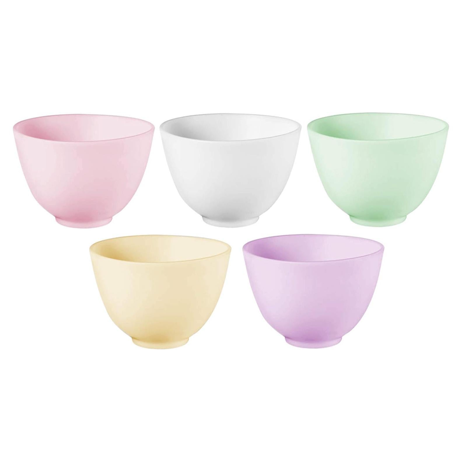 Tazones de Silicona para Máscara Facial Hulless - 5 Piezas 8.38 cm