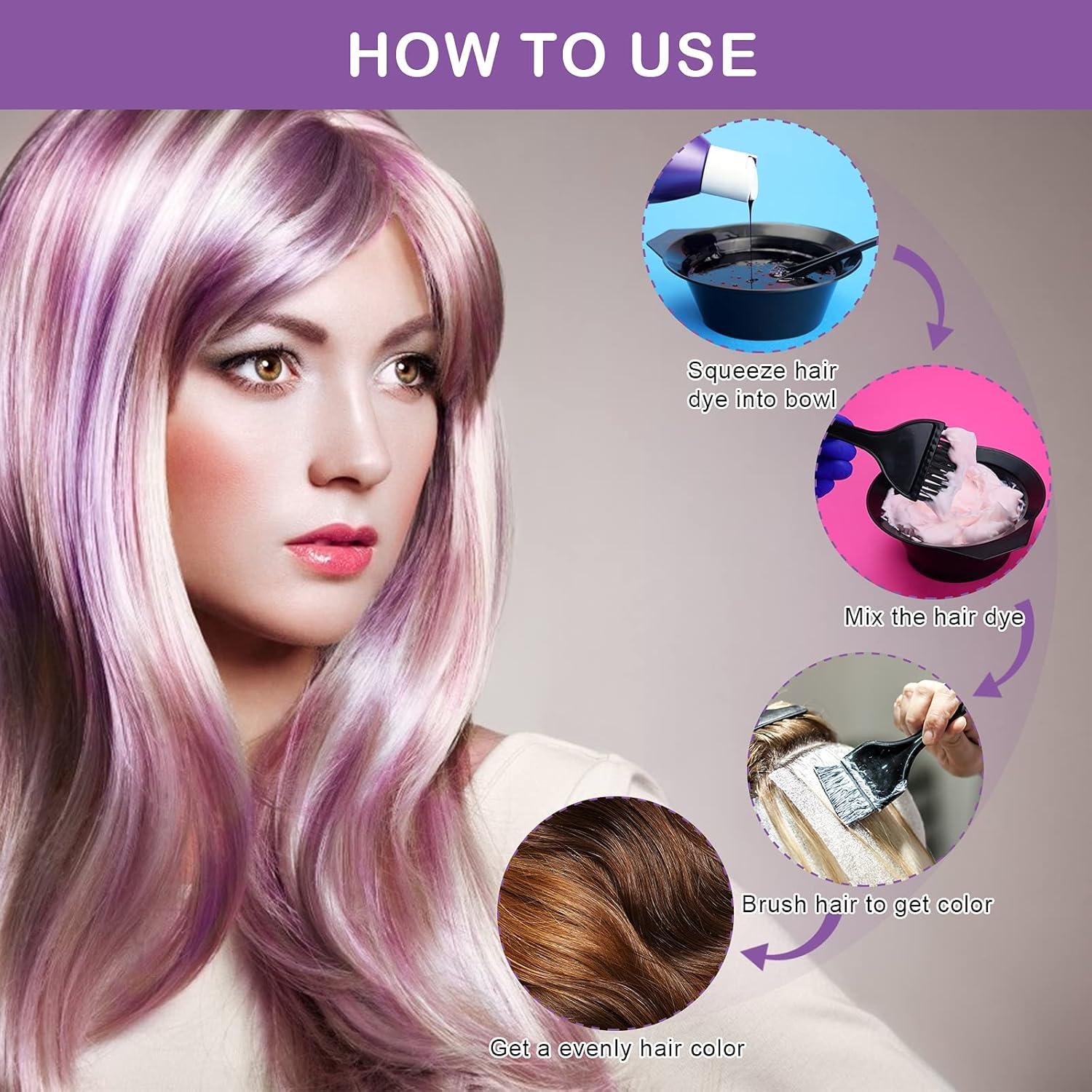 Kit de Coloración de Cabello AHIER 23 Piezas - Accesorios Completo