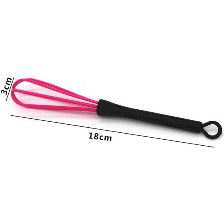 1Pc Random 6 Colors Plastic Hairdressing Dye Cream Whisk Hair Color Mixer Hair Care Styling Tools Mixer Tool Hair Color Mixing Bowls