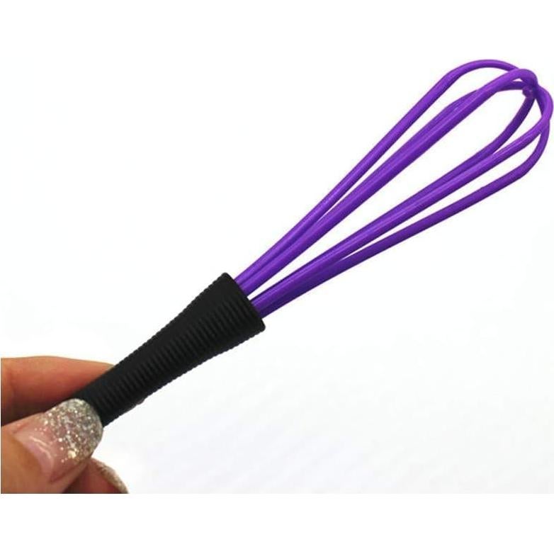 1Pc Random 6 Colors Plastic Hairdressing Dye Cream Whisk Hair Color Mixer Hair Care Styling Tools Mixer Tool Hair Color Mixing Bowls