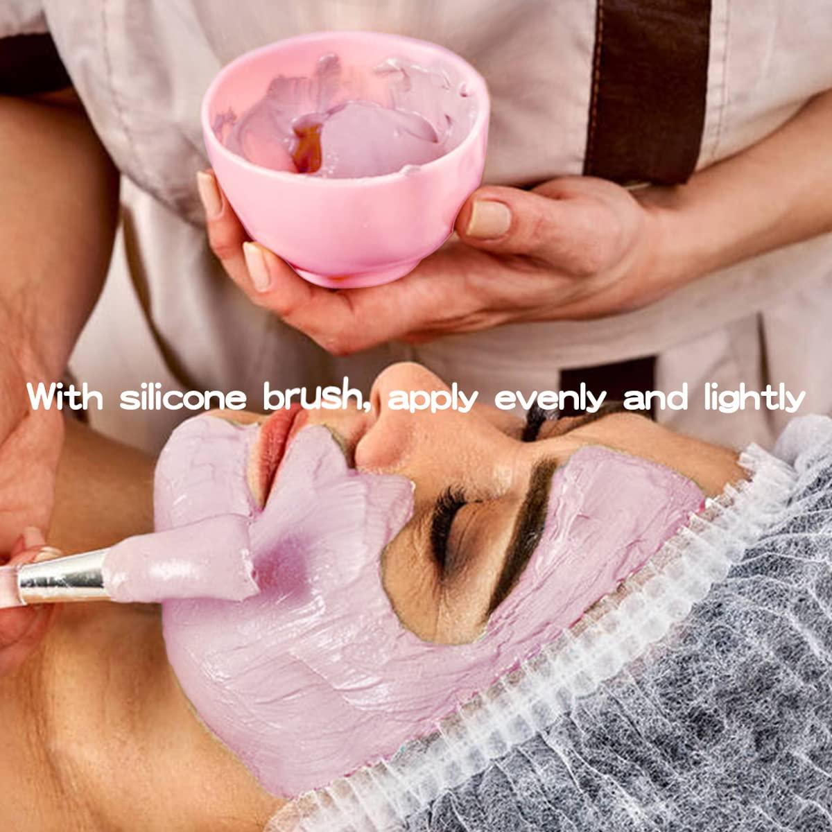 Juego de 4 Tazones Mezcladores de Silicona FERCAISH 8.81cm