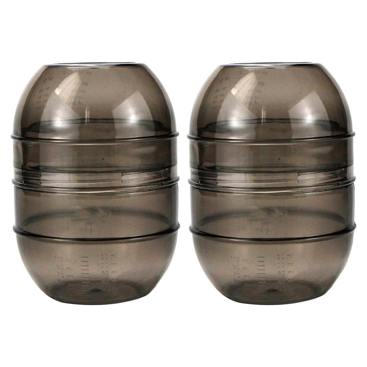 Tazones para Mezclar Color de Cabello SHERCHPRY 2 Pcs 14x5.5cm