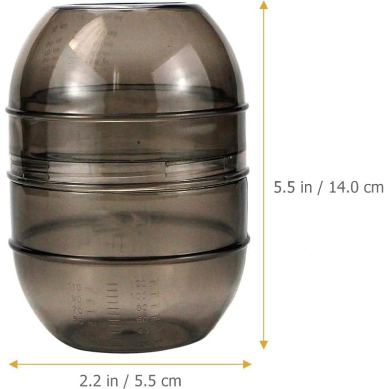 Tazones para Mezclar Color de Cabello SHERCHPRY 2 Pcs 14x5.5cm