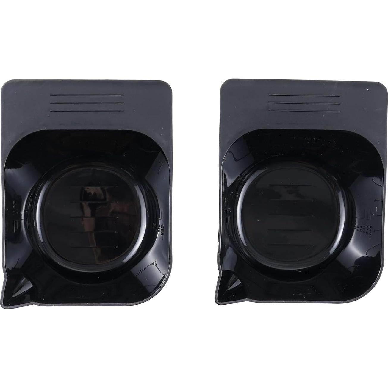 Tazón de Colorante para Cabello Bestauty 2PCS Negro Magnético