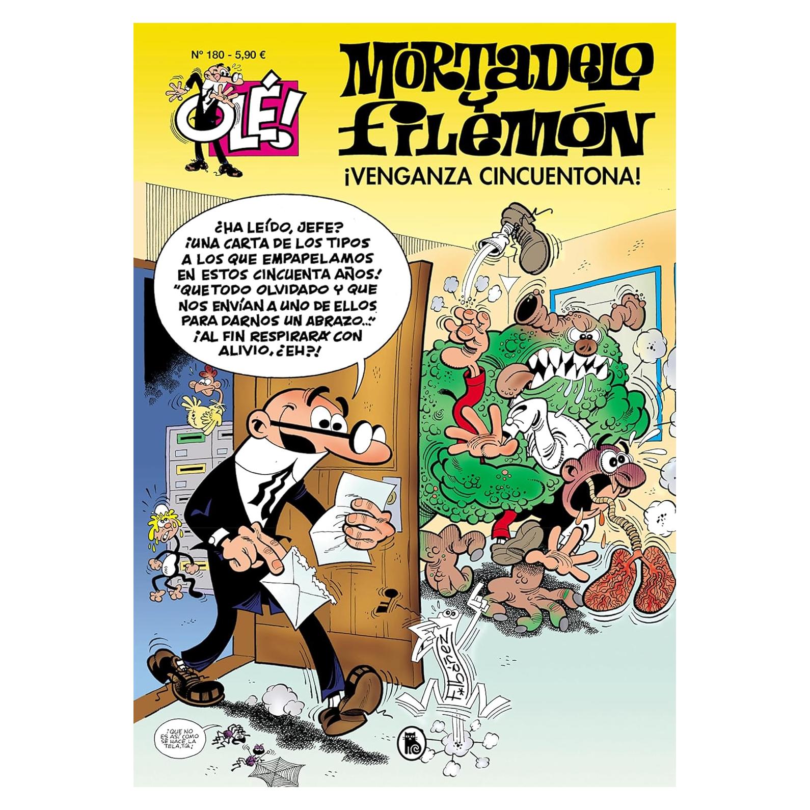 Mortadelo y Filemón. ¡Venganza cincuentona! (Olé! Mortadelo 180) (Spanish Edition)