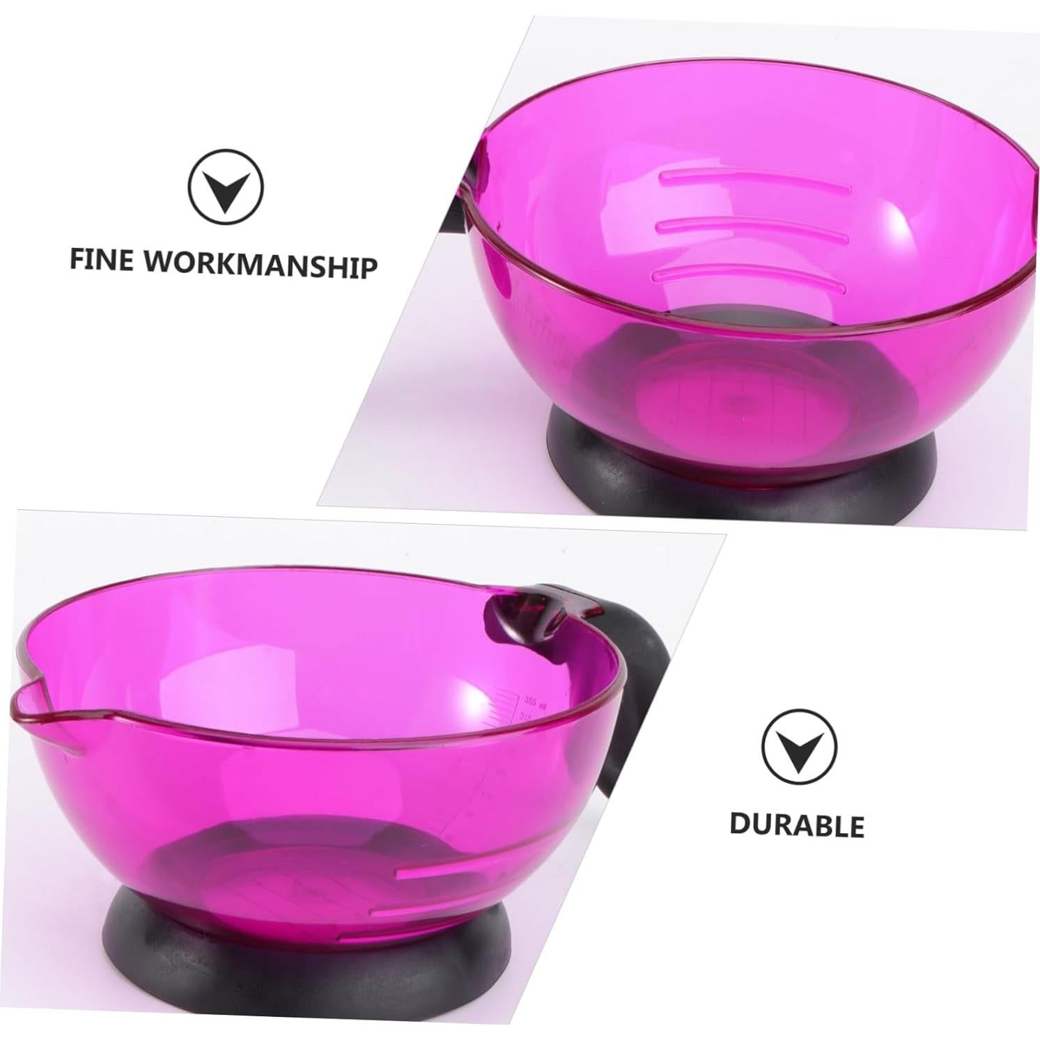 Tazón Mezclador de Tinte para Cabello Ipetboom Morado 12x7cm