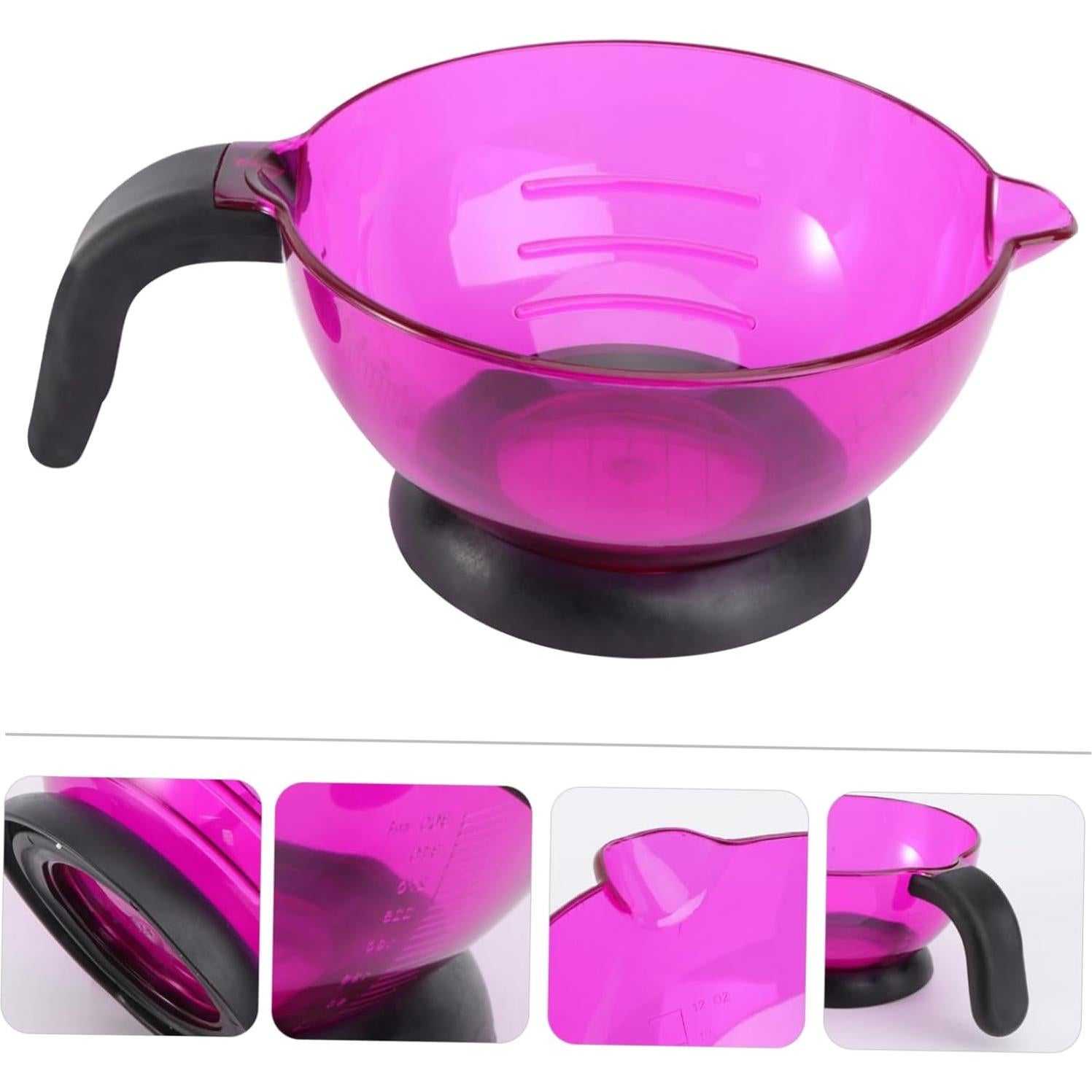 Tazón Mezclador de Tinte para Cabello Ipetboom Morado 12x7cm