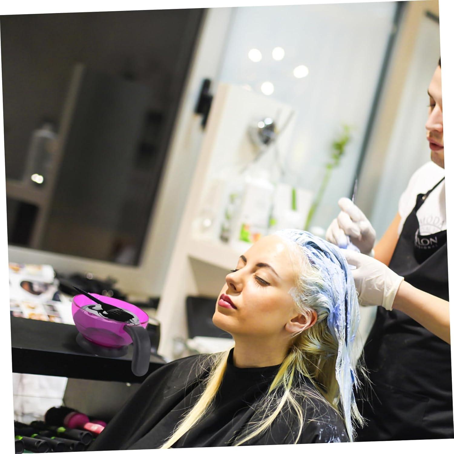 Tazón Mezclador de Tinte para Cabello Ipetboom Morado 12x7cm