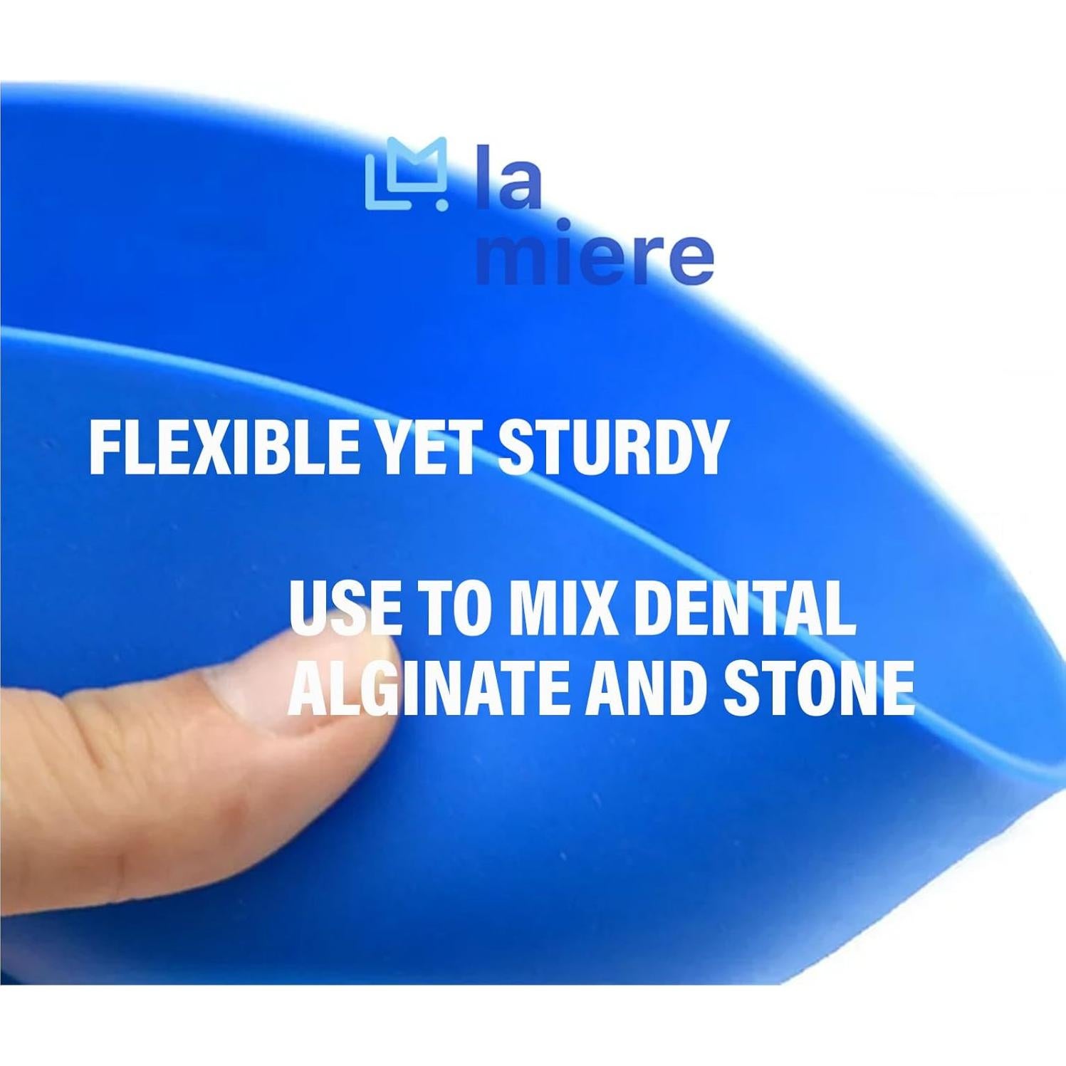 Cuenco de Mezcla Dental LA MIERE Azul Oscuro 10.8 cm x 5.7 cm